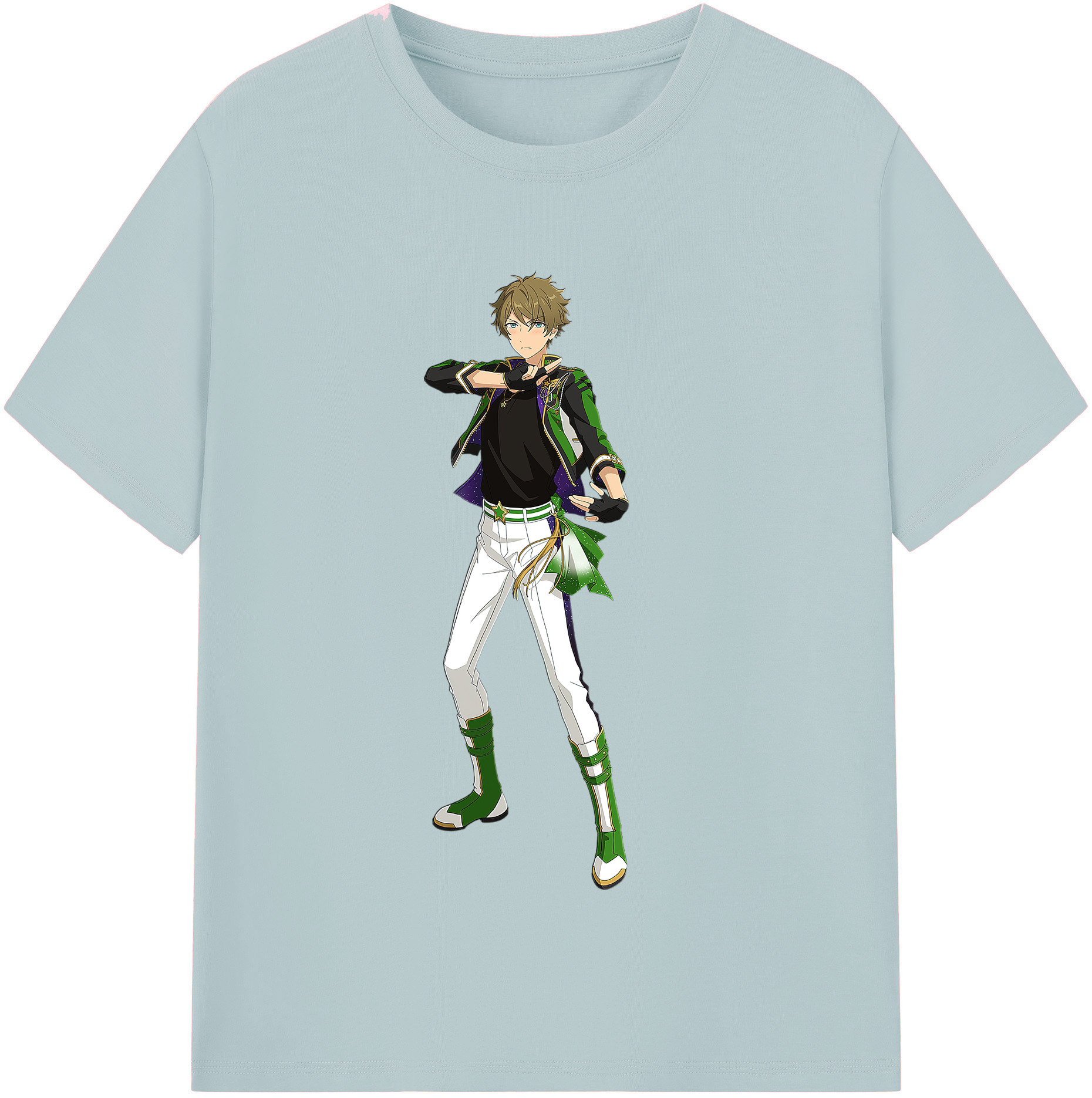 （画像用） あんさんぶるスターズ! Ensemble Stars 綿100％半袖Tシャツ（フロントプリント）
